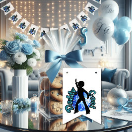 ダディクールディスコダンスファーザーデイバンティンフラッグ バンティングフラッグ