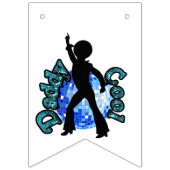 ダディクールディスコダンスファーザーデイバンティンフラッグ バンティングフラッグ (第1の旗)