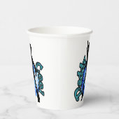 ダディクールディスコダンスファーザーデイ紙カップ 紙コップ (右)