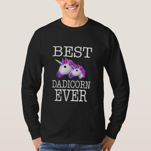 ダディコ最高のーン·エバ·ユニコーン Tシャツ (正面)