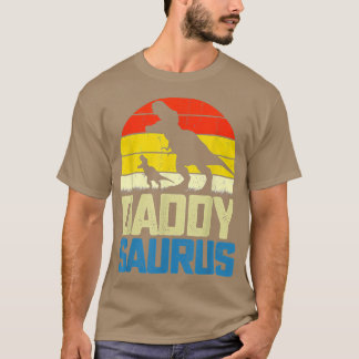 ダディサウルス父の日のギフトT reダディサウルスの男性 Tシャツ