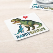 ダディサウルス スクエアペーパーコースター (アングル)