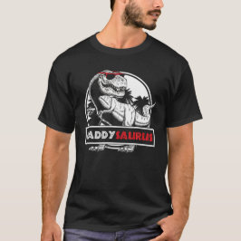 ダディサウルスTシャツファーザーデイギフトTレックスパパ Tシャツ