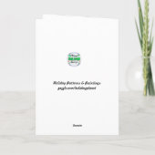 ダディサウルスTレックスの父おもしろいの日 カード (裏面)