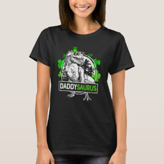 ダディサウルスTレックス恐竜ダディサウルスセントパトリックス Tシャツ
