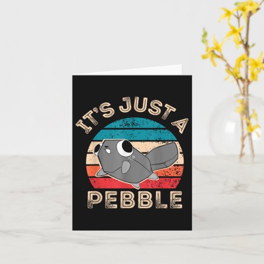 ダディスの世界の小石の小石の子供たちダンディ カード (黄色い花)