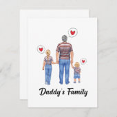 ダディスプリンスボーイプリンセスガールファミリーラブ (正面/裏面)