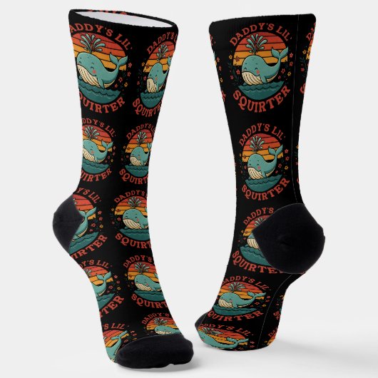 ダディスリトルクジラ ソックス (傾斜あり)
