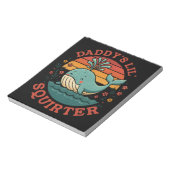 ダディスリトルクジラ ノートパッド (回転)