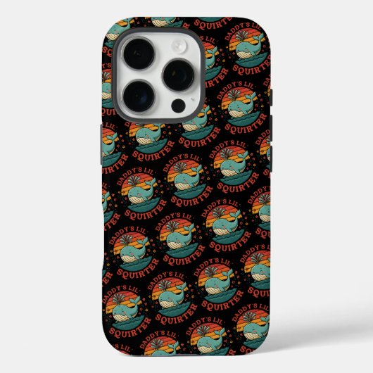 ダディスリトルクジラ Case-Mate iPhoneケース (裏面)