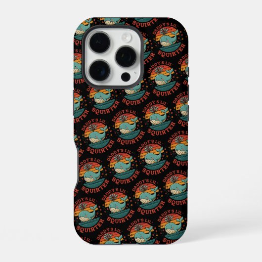 ダディスリトルクジラ iPhoneケース (裏面)