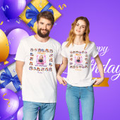 ダディス誕生日Tシャツコーヒーオーバー幽霊テーマ トライブレンドTシャツ