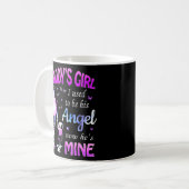 ダディズの女の子は今は私の天使だった コーヒーマグカップ (正面左)