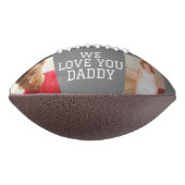 ダディパーソナライズされたのサッカー仲間 アメリカンフットボール (回転90)