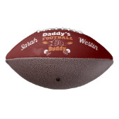 ダディパーソナライズされたのサッカー仲間 アメリカンフットボール (回転270)