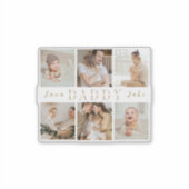 ダディパーソナライズされたカスタムーのビニールのステッカーの贈り物 シール (正面)