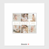 ダディパーソナライズされたカスタムーのビニールのステッカーの贈り物 シール (シート)