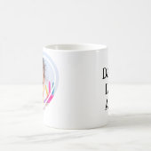 ダディパーソナライズされたズ・リトル・エンジェル写真 コーヒーマグカップ (中央)