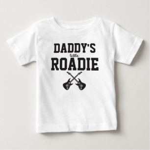 ダディパーソナライズされたズ・リトル・ローディ ベビーTシャツ