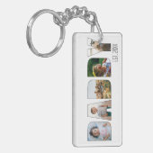 ダディモダンー5フォトファーザーズデイタイポグラフィ キーホルダー (正面左)