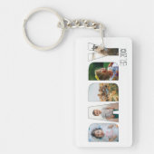 ダディモダンー5フォトファーザーズデイタイポグラフィ キーホルダー (正面)