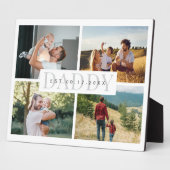 ダディモダン・ファーザーズ・デイ・フォト・コラージュ フォトプラーク (側面)