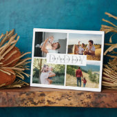 ダディモダン・ファーザーズ・デイ・フォト・コラージュ フォトプラーク (側面)