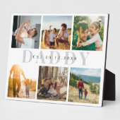 ダディモダン・ファーザーズ・デイ・フォト・コラージュ フォトプラーク (側面)