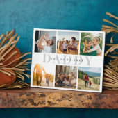 ダディモダン・ファーザーズ・デイ・フォト・コラージュ フォトプラーク (側面)