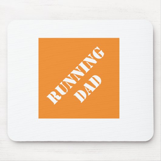 ダディランニングムスパパ マウスパッド (正面)