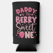ダディーオブザベリースイートワンストロベリー誕生日 スリム缶クーラー (正面)