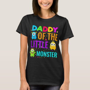 ダディーオブザリトルモンスターファミリーモンスト Tシャツ