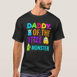 ダディーオブザリトルモンスターファミリーモンスト Tシャツ