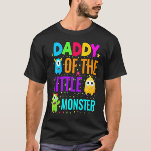 ダディーオブザリトルモンスターファミリーモンスト Tシャツ
