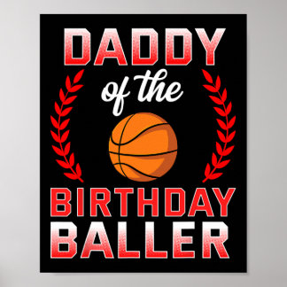 ダディーオブザ誕生日バスケットボールデイセレクト ポスター
