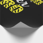 ダディーギフト夫の父の英雄 ラッピングペーパー (角)