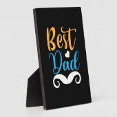 ダディーギフト最高のパパ フォトプラーク (側面)