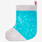 ダディークリスマスストッキング/サンタクロース ラージクリスマスストッキング (裏面)