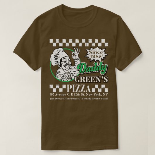 ダディーグリーンズピザラストドラゴン Tシャツ (デザイン正面)
