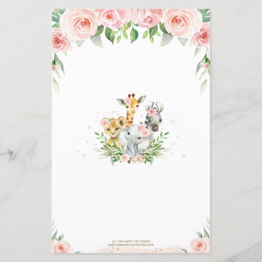 ダディーゲームを知っているジャングルの動物最高ののフローラ (裏面)