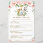 ダディーゲームを知っているジャングルの動物最高ののフローラ (正面)