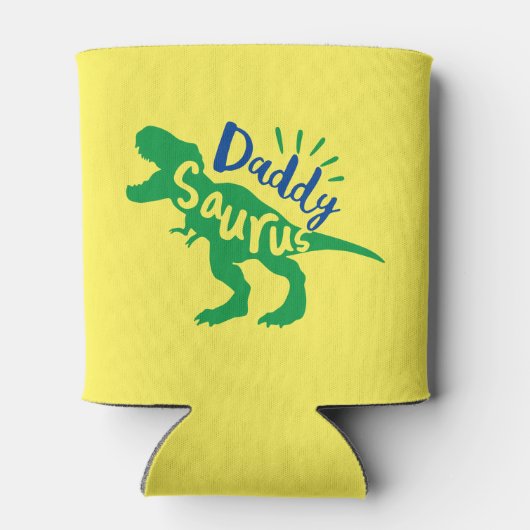 ダディーサウルスTレックスシルエット 缶クーラー (裏面)