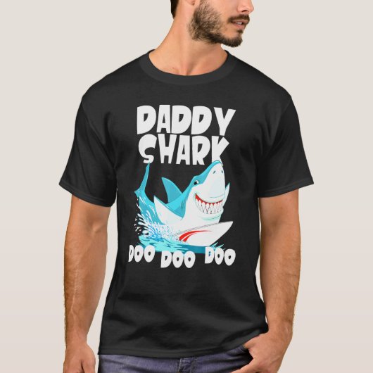 ダディーシャークドゥードゥードー Tシャツ (正面)