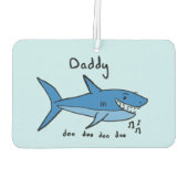 ダディーシャーク カーエアーフレッシュナー (裏面)