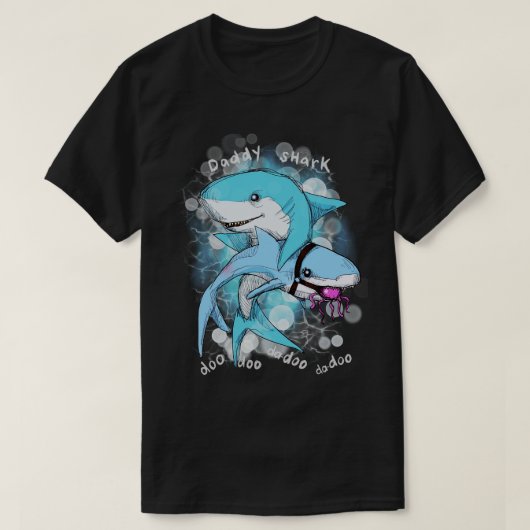 ダディーシャーク Tシャツ (デザイン正面)