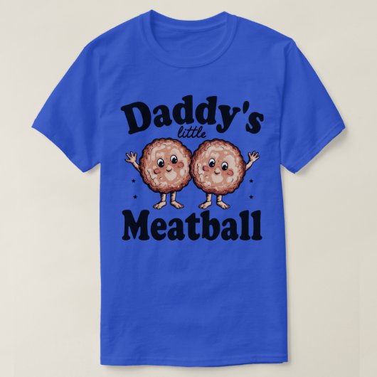 ダディースの小さなミートボール Tシャツ (デザイン正面)