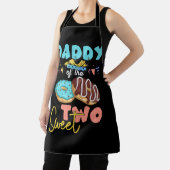 ダディースウィートツドーナツバースデーパーティーテーマガールDo エプロン (インサイチュ)