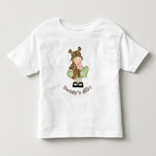 ダディーズガールトドラーTシャツ トドラーTシャツ