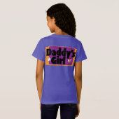 ダディーズガールプリントノベルティ: Tシャツ (裏面フル)