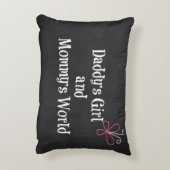 ダディーズガール&マミーの世界引用文 アクセントクッション (裏面(縦))